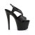 Pleaser Sandali SKY-330 Similpelle Nero/Nero Opaco EU-41 / US-11
