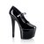 Pleaser Sandali SKY-387 Vernice Nero/Nero EU-35 / US-5