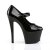 Pleaser Sandali SKY-387 Vernice Nero/Nero EU-35 / US-5