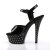 Pleaser Sandali STARDUST-609 Vernice Nero/Nero EU-39 / US-9
