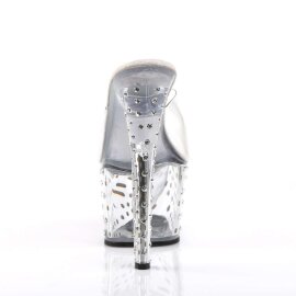 Pleaser Mules STARDUST-701 Trasparente/Trasparente EU-35 / US-5