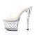 Pleaser Mules STARDUST-702 Trasparente/Trasparente EU-35 / US-5