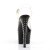 Pleaser Sandali STARDUST-708 Trasparente/Nero EU-35 /US-5