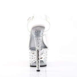 Pleaser Sandali STARDUST-708 Trasparente/Trasparente EU-37/US-7