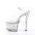 Pleaser Sandali STARDUST-708 Trasparente/Trasparente EU-37/US-7