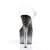 Pleaser Sandali STARDUST-708T Trasparente/Nero-Trasparente EU-37 / US-7