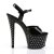 Pleaser Sandali STARDUST-709 Vernice Nero/Nero EU-35 / US-5