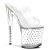 Pleaser Mules STARDUST-802 Trasparente/Trasparente EU-35 / US-5