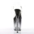 Pleaser Sandali STARDUST-808T Trasparente/Nero-Trasparente EU-37 / US-7