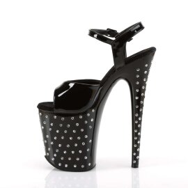 Pleaser Sandali STARDUST-809 Vernice Nero/Nero EU-37 / US-7
