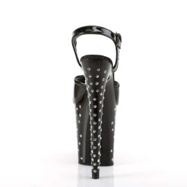 Pleaser Sandali STARDUST-809 Vernice Nero/Nero EU-37 / US-7