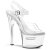 Pleaser Sandali TIPJAR-708-2 Trasparente/Trasparente EU-37 / US-7