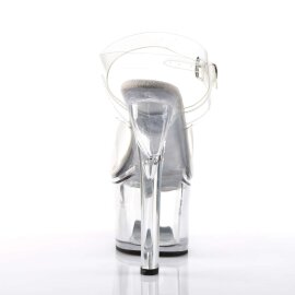 Pleaser Sandali TREASURE-708 Trasparente/TrasparenteEU-37 / US-7
