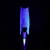 Pleaser Stivaletti UNICORN-1020G Viola-Blu Glitter/Nero EU-36 / US-6