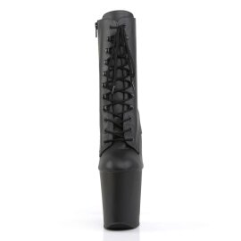 Pleaser Stivaletti XTREME-1020 Similpelle Nero/Nero Opaco...