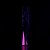 Pleaser Stivaletti XTREME-1020TT Vernice Nero/Nero-Rosa Acceso Neon EU-35 / US-5