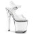 Pleaser Sandali XTREME-808 Trasparente/TrasparenteEU-35 / US-5