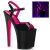 Pleaser Sandali XTREME-809TT Vernice Nero Neon Acceso/ Nero EU-35 / US-5