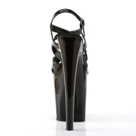 Pleaser Sandali XTREME-872 Vernice Nero/Nero EU-41 / US-11