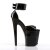 Pleaser Sandali XTREME-875 Vernice Nero/Nero EU-35 / US-5
