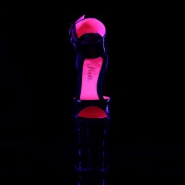 Pleaser Sandali XTREME-875TT Vernice Nero Neon...
