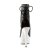 Pleaser BEJEWELED-1018DM-6 Stivaletti - Similpelle Nero/Argento Multi Glitter EU-35 / US-5