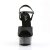 Pleaser Sandali DELIGHT-609-5G Nero Glitter EU-35 / US-5