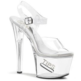 Pleaser Sandali TIPJAR-708-5 Trasparente/Trasparente...