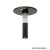 Lupit Pole Classic G2 45 mm Verniciato a Polvere Nero 2,30 m - 2,80 m