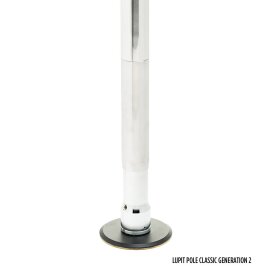 Lupit Pole Classic G2 Acciaio Inossidabile 42 mm 2,30 m - 3,30 m
