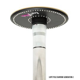 Lupit Pole Diamond G2 Cromato 42 mm 2,30 m - 2,80 m
