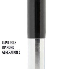 Lupit Pole Diamond G2 45 mm Verniciato a Polvere Nero 2,30 m - 2,80 m