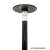 Lupit Pole Diamond G2 45 mm Verniciato a Polvere Nero 2,30 m - 2,80 m