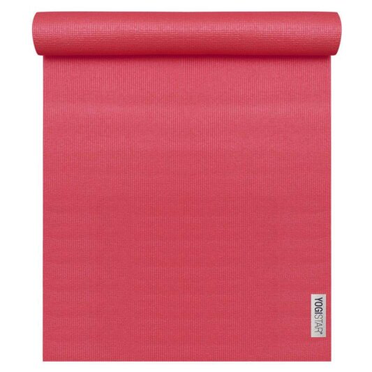 Tappetino Yoga Basic Rosso (183 cm x 61 cm x 4 mm)