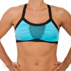 PoleFit Top Iron X S Petrolio / Nero