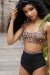 Lunalae Top Ava Marrone Leopardato