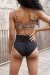 Lunalae Top Ava Marrone Leopardato