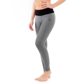 Dragonfly Leggings Adriana XS Grigio Melange / Nero
