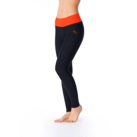 Dragonfly Leggings Adriana XS Grigio Melange / Nero