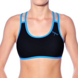 Dragonfly Top Xenia XS Nero / Azzurro Cielo