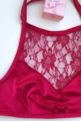 Oksawear Top Stella Rosso