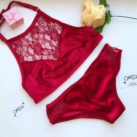 Oksawear Top Stella Rosso