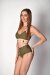 Oksawear Top Cleopatra Verde Oliva S