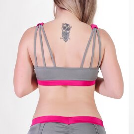 Pole Candy Top Cher S Grigio / Rosa Acceso