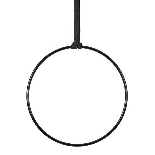 PoleSports Cerchio Aereo Sospensione a punto zero Ø 30,0 mm - Nero