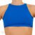 PoleFit Top Corto Accollato XS Blu