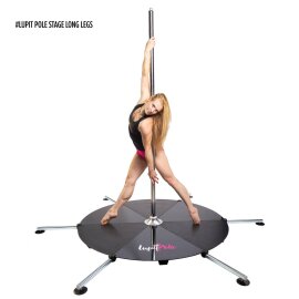 Lupit Pole Stage Long Legs Gambe Lunghe per Pedane - Cromato 45 mm