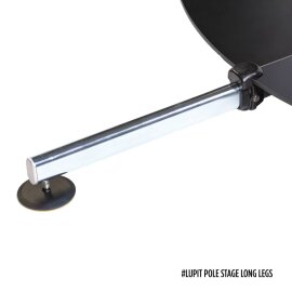 Lupit Pole Stage Long Legs Gambe Lunghe per Pedane - Cromato 45 mm