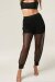 Polerina Pantaloni da Jogging a Rete - Nero XS