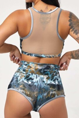 Polerina Top Cavalli Blu S